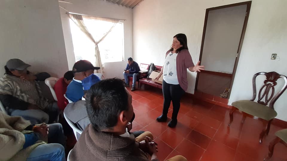 Papicultores de Samacá reciben taller sobre Sector Solidario y sus organizaciones